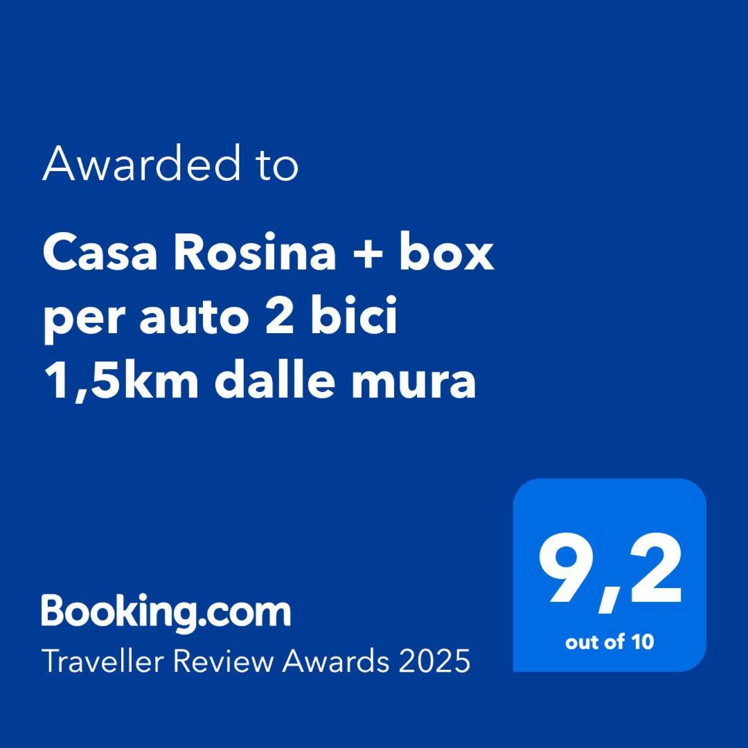 Casa Rosina + Box Per Auto 2 Bici 1,5Km Dalle Mura Lucca Esterno foto